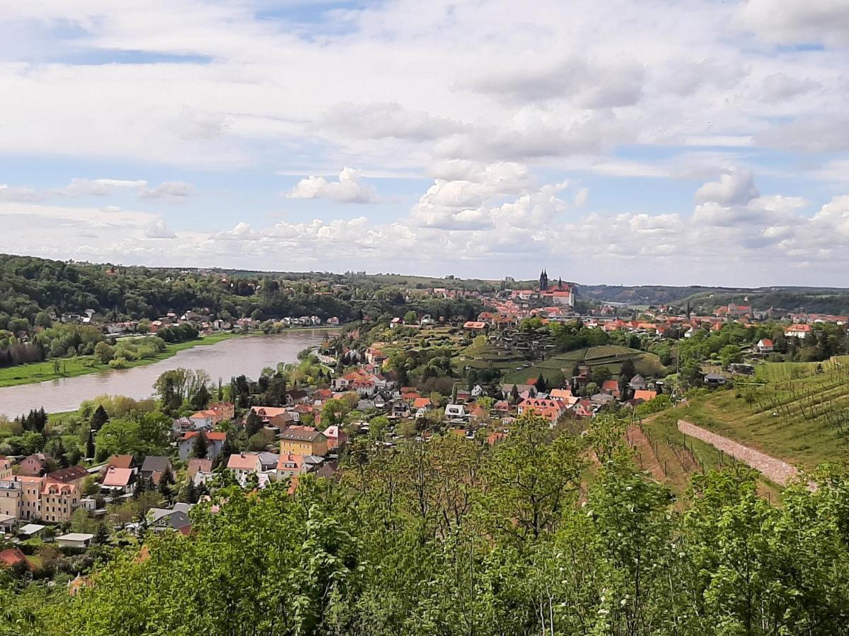 Ferienwohnung Elbsommer Am Weinberg Meissen Extérieur photo